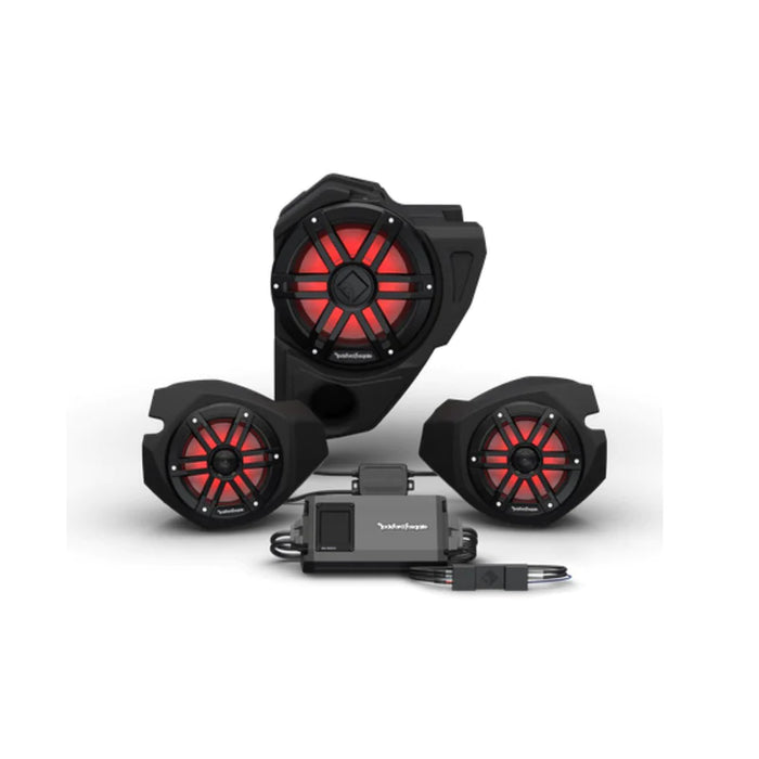 Rockford Fosgate 2014+ RZR-RC Audio Kit Color Optix Gen3 (Stage 3)