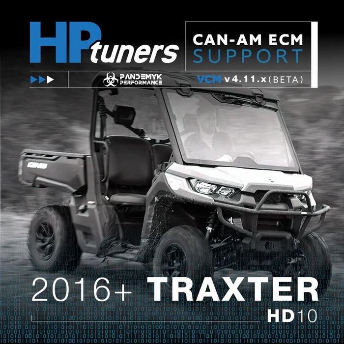 Pandemyk Performance Stage 1 ECM Tuning for 2016-2021 Can-Am Traxter w/ HP Tuners