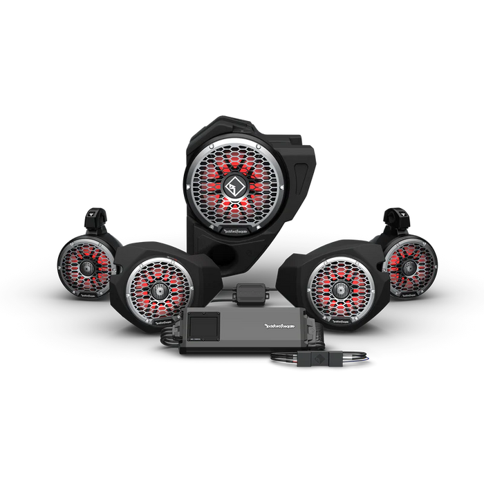 Rockford Fosgate 2014+ RZR-RC Audio Kit Color Optix Gen3 (Stage 5)