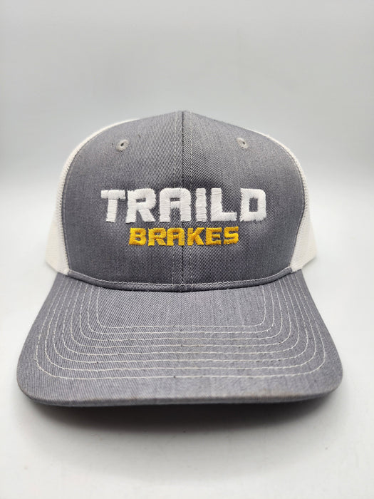 Traild Hat Gray and White