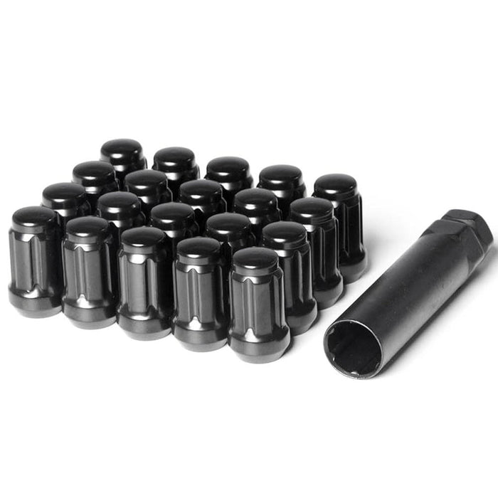 12X1.25 SPLINE 4/5 LUG KIT 1.38" BLACK