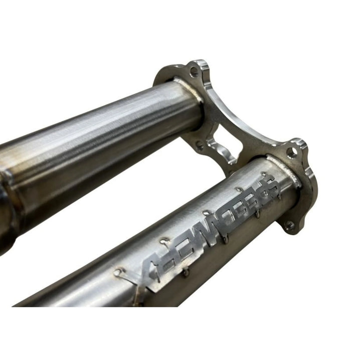 SPEEDWERX STAINLESS STEEL EXHAUST HEADER // 2018-2022 POLARIS RANGER XP 1000 / 2018-2021 RANGER 1000