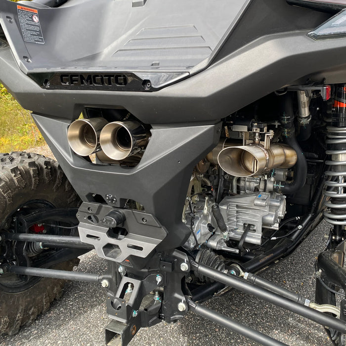 GGB Exhaust CF MOTO ZFORCE TURBO BACK EXHAUST (Preorder)