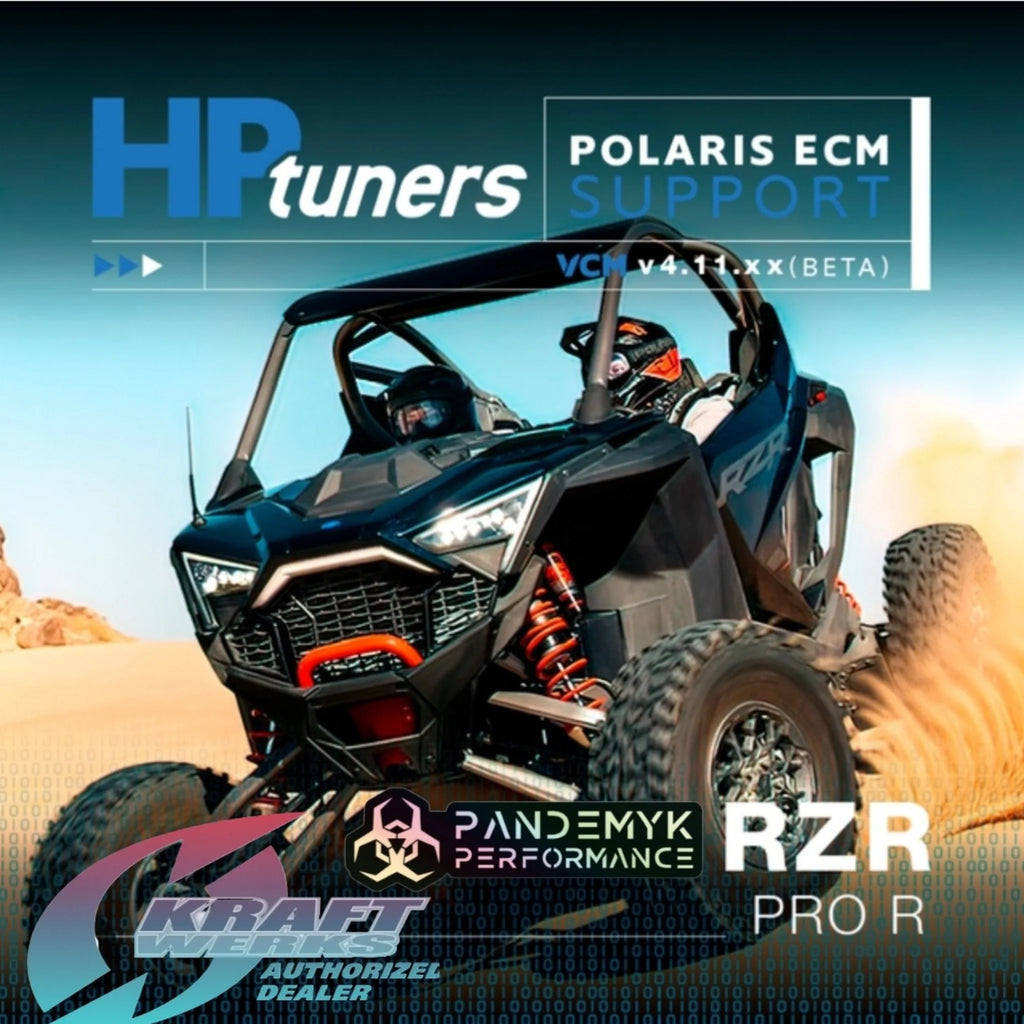 2022+ RZR Pro R PANDEMYK Base Kraftwerks Supercharger Tune