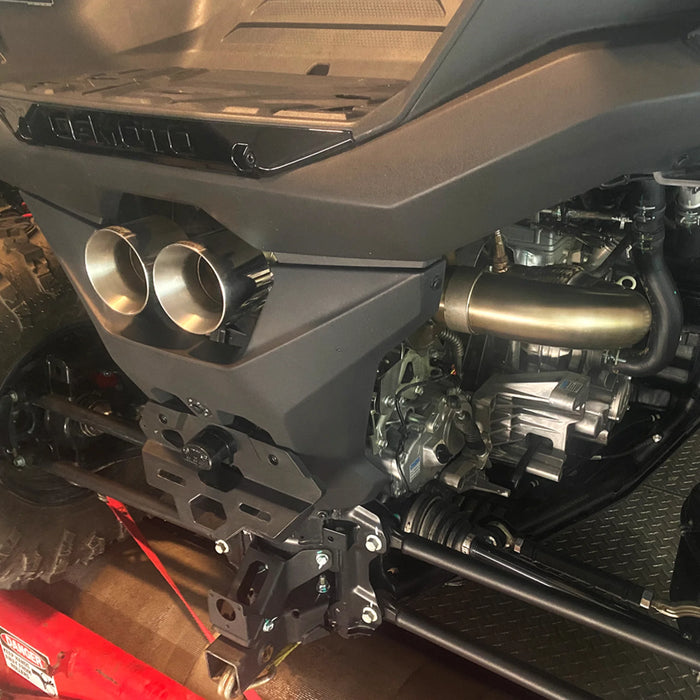 GGB Exhaust CF MOTO ZFORCE TURBO BACK EXHAUST (Preorder)
