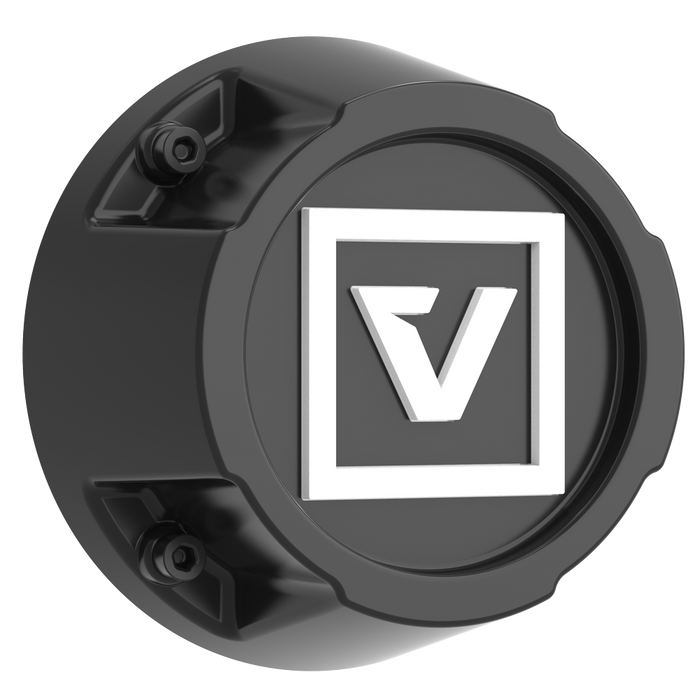 VCAP1 TALL CAP WHITE LOGO 35MM SATIN BLACK