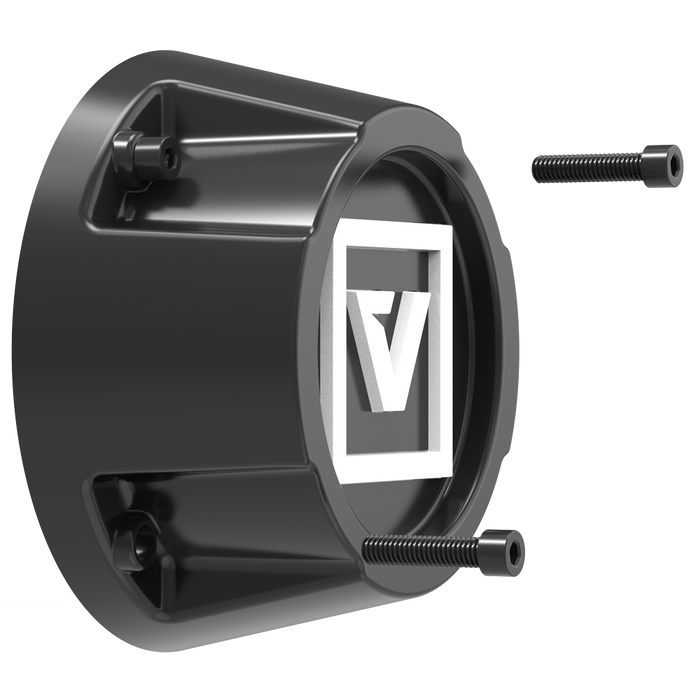 VCAP1 TALL CAP WHITE LOGO 35MM SATIN BLACK