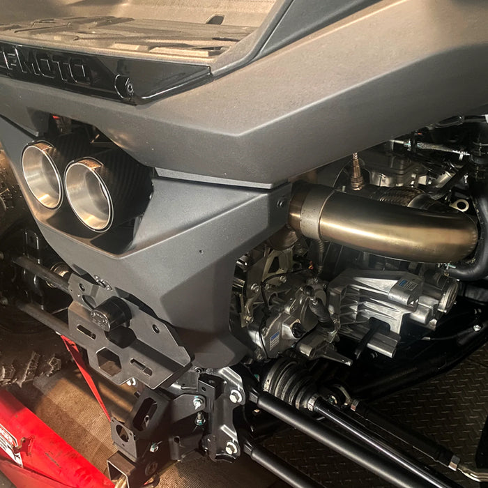 GGB Exhaust CF MOTO ZFORCE TURBO BACK EXHAUST (Preorder)