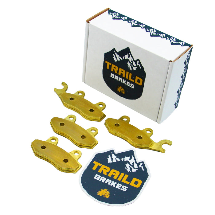 Kawasaki Brute Force 750/650 2005-2026 Front Brass Brake Pad Set