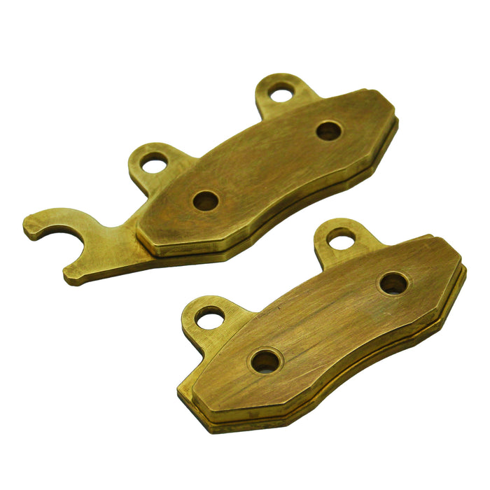 Yamaha Raptor 700 2013-2026 Brass Brake Pad Front Axle Set