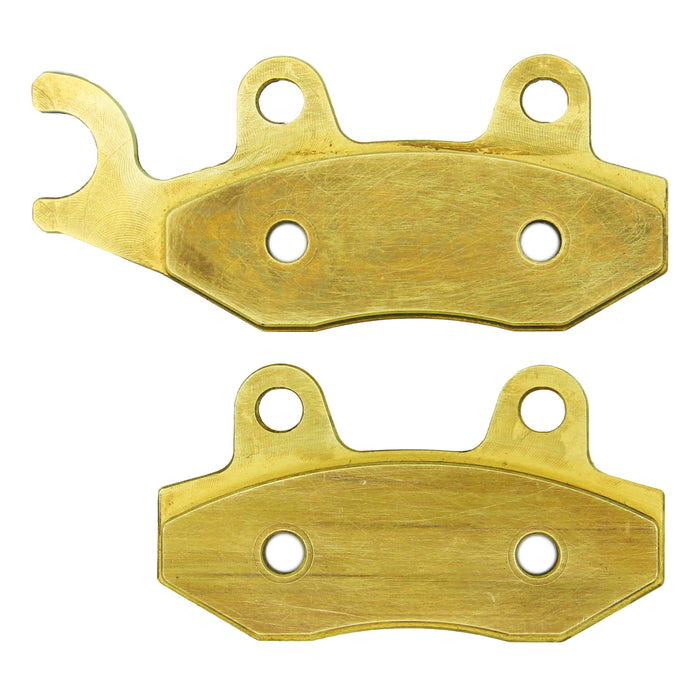Yamaha YFZ 450R SE 2009-2023 and YFZ 450 2006-2011 & 2017 Brass Brake Pad Front Axle Set
