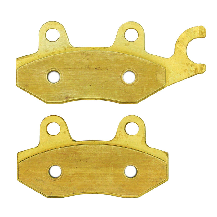 Yamaha YFZ 450R SE 2009-2023 and YFZ 450 2006-2011 & 2017 Brass Brake Pad Front Axle Set