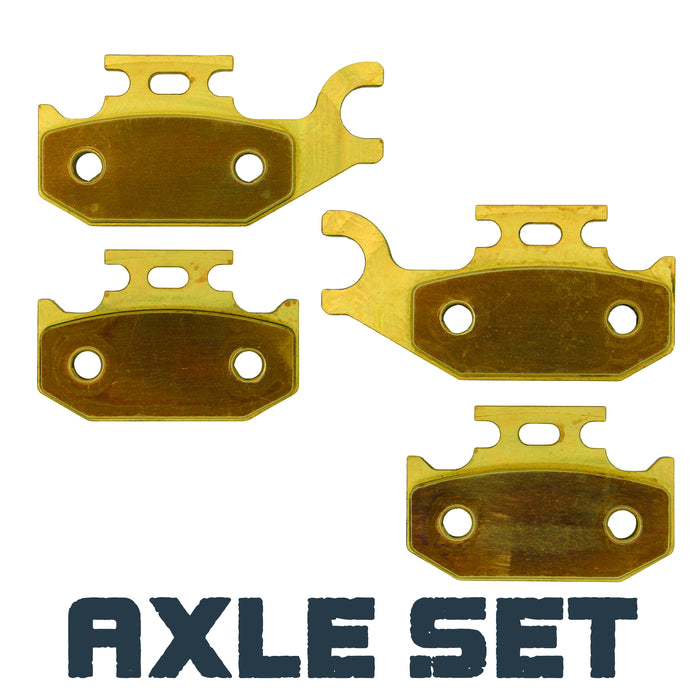 Can Am Commander MAX 1000R/800R 2014-2020 Brass Brake Pad Set