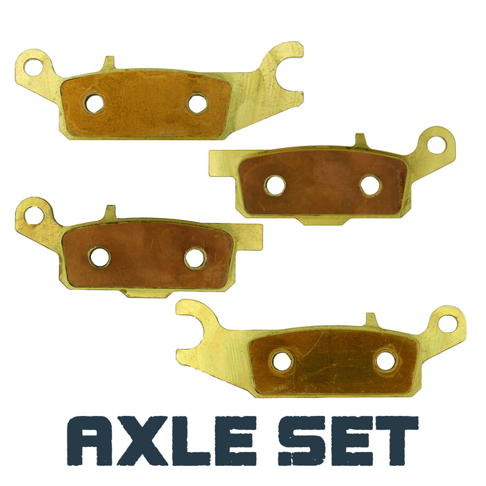 Yamaha Raptor 250 2008-2013 Brass Brake Pad Set