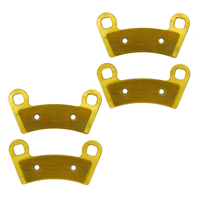 Polaris Ranger 1000/XP 1000/Crew 1000/Crew XP 1000/Crew SP 570/Kinetic 2018-2026 Brass Brake Pad Set