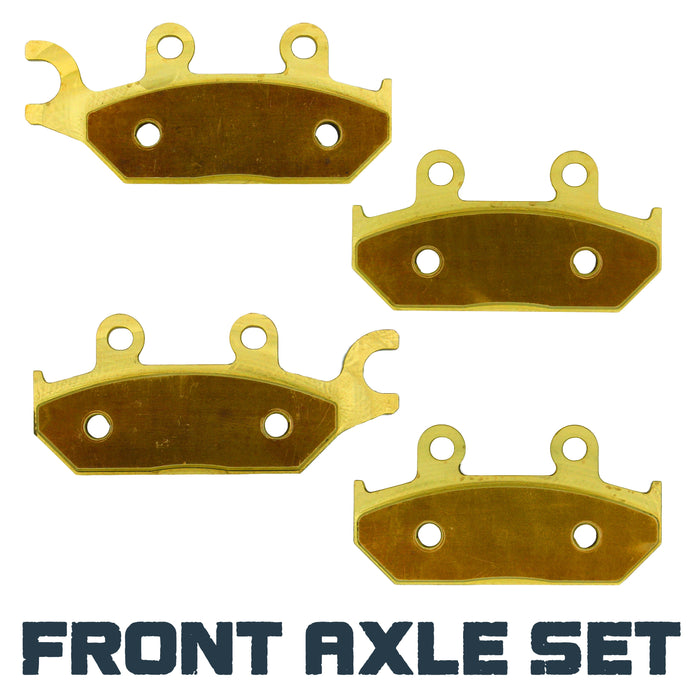 Can Am Commander MAX 1000R/800R 2014-2020 Brass Brake Pad Set