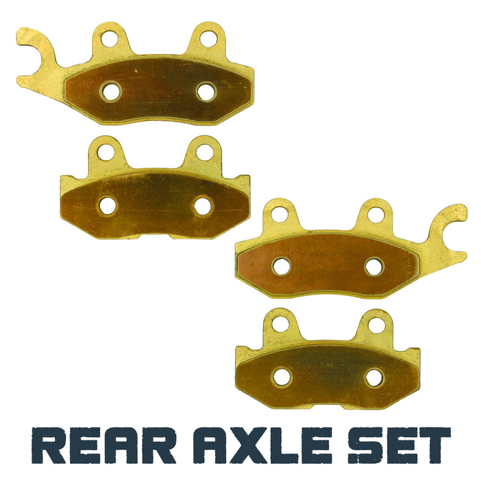 Yamaha Viking 700/Viking VI 2014-2026 Brass Brake Pad Set