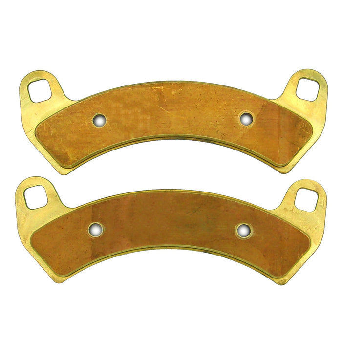 Polaris RZR XP TURBO/XP 4 TURBO/PRO XP/PRO XP 4 2016-2026 Brass Brake Pad Set