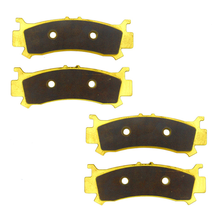 Honda Pioneer 1000/1000-5/1000-6 2016-2026 Brass Brake Pad Set