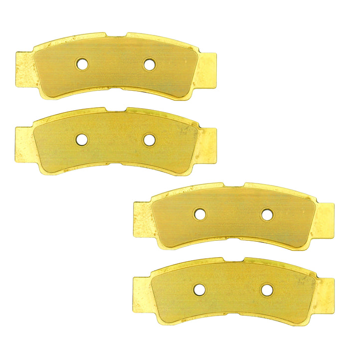 Kawasaki KRX/KRX4 1000 2020-2026 Brass Brake Pad Set