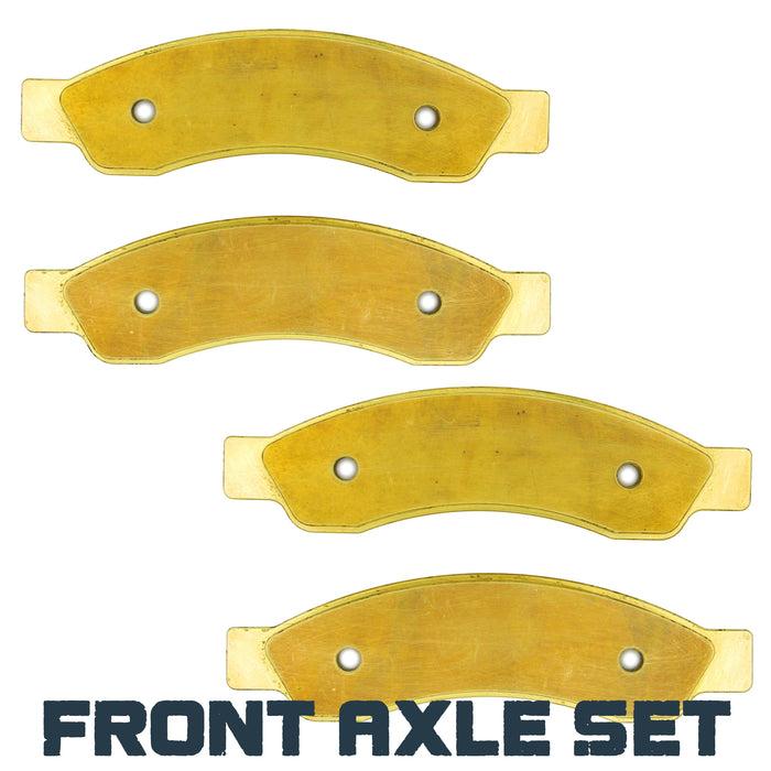Can-Am Maverick R/R MAX 2024-2025 Front & Rear Brass Brake Pad Set