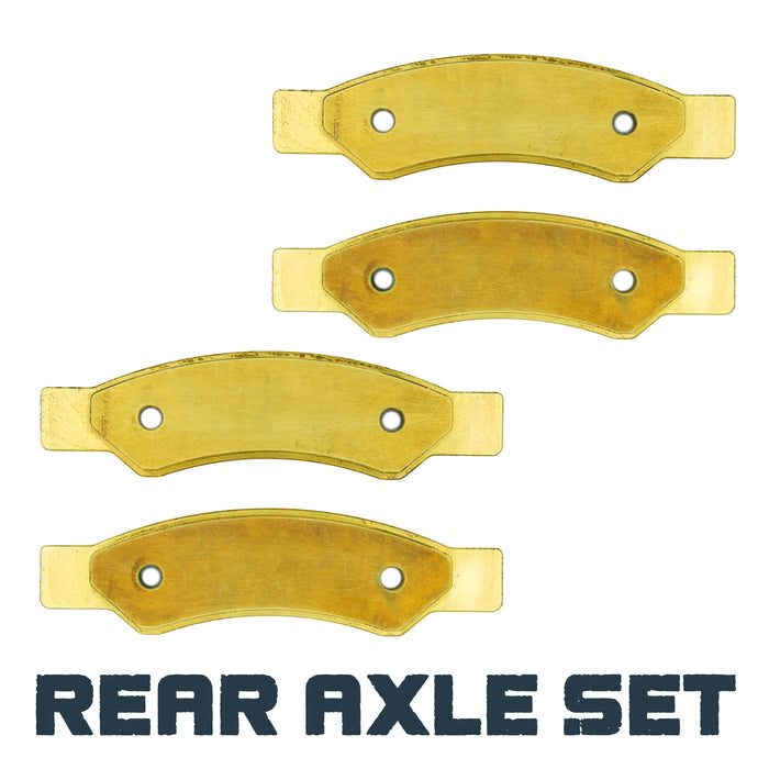 Can-Am Maverick R/R MAX 2024-2025 Front & Rear Brass Brake Pad Set