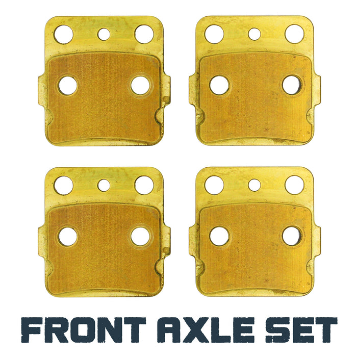 Honda Rancher/Foreman TRX420/TRX500/TRX520 2009-2026 Brass Brake Pad Set