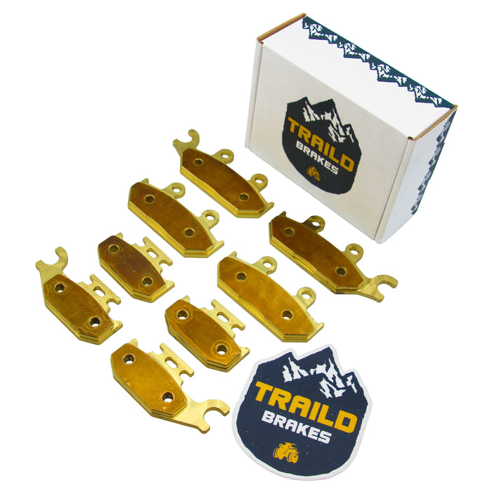 Can-Am Maverick MAX/XDS/XMR 2013-2018 Brass Brake Pad Set