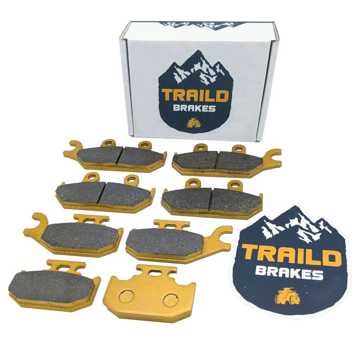 Can Am Commander MAX 1000R/800R 2014-2020 Ceramic Brake Pad Set