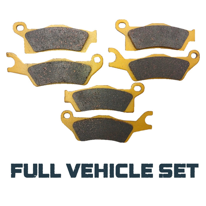 Can-Am Outlander 450/500/570/650/850/1000/HD5/HD7/PRO 2013-2026 Ceramic Brake Pad Set