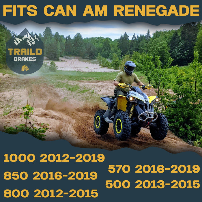 Can-Am Renegade 1000/850/800/570/500 2012-2019 Ridge Rider Rotor and Pad Kit