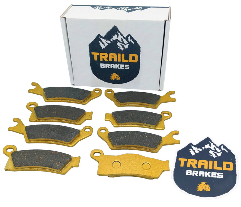 Can-Am Outlander 1000/850/650/450 6x6 2015-2026 Ridge Rider Rotor and Pad Kit