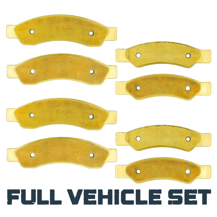 Can-Am Maverick R/R MAX 2024-2025 Front & Rear Brass Brake Pad Set
