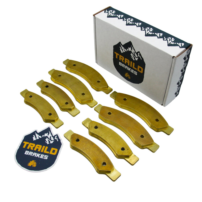 Can-Am Maverick R/R MAX 2024-2025 Front & Rear Brass Brake Pad Set