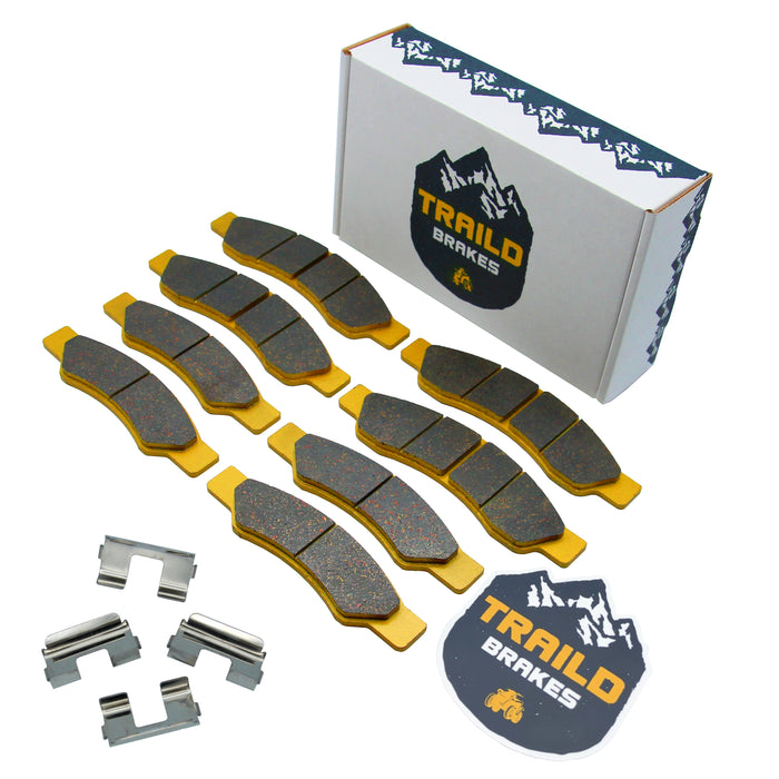 Can-Am Maverick R/R MAX 2024-2026 Front & Rear Ceramic Brake Pad Set