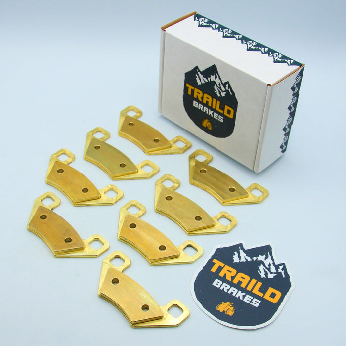 Arctic Cat Wildcat 1000/X/GT/LTD/Wildcat Trail 700 2012-2020 Brass Brake Pad Set