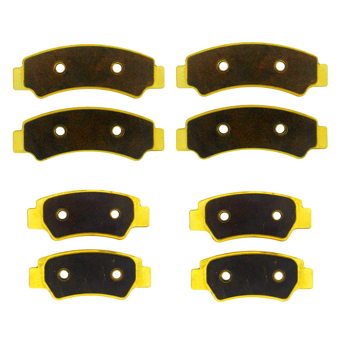 CFMoto ZFORCE 500/800/950/1000 2018-2026 Brass Brake Pad Set