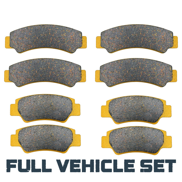 CFMoto CFORCE 600, 800, 1000 2019-2026 Ceramic Brake Pad Set