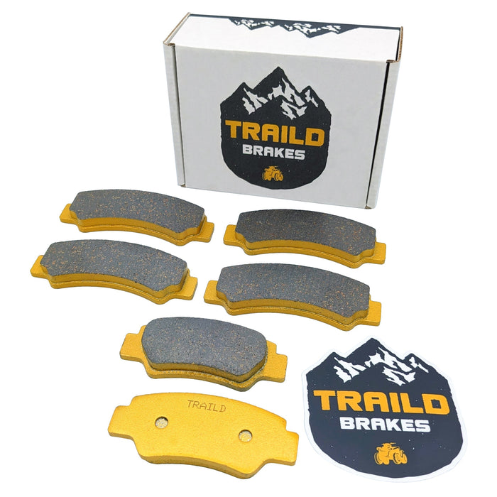 CFMoto CForce 400/500 2023-2026 Ridge Rider Rotor and Brake Pad Kit