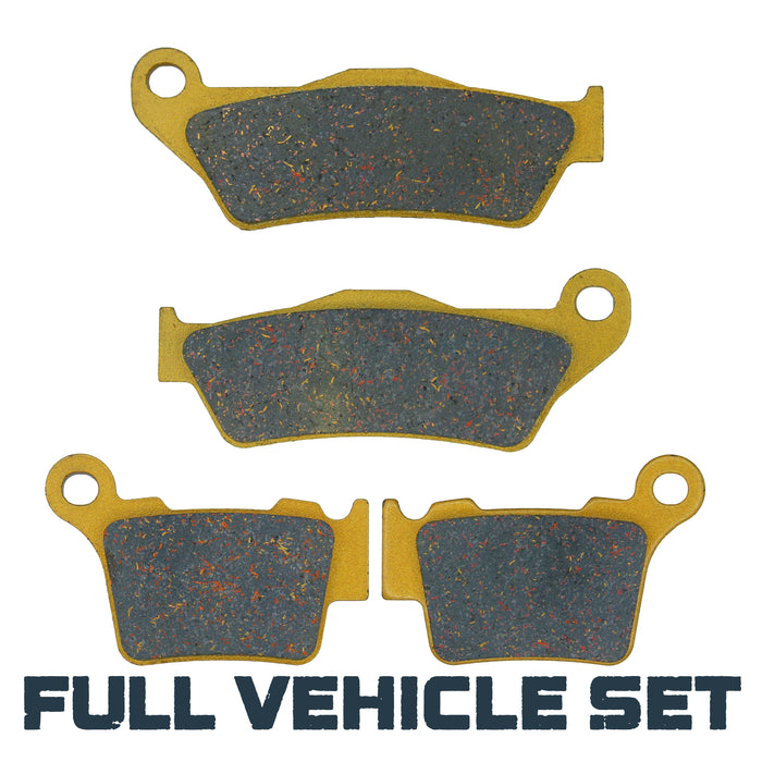 Gas Gas MC125/EX250F/MC250F/EC300/EX350F/EX450F 2021-2026 Ceramic Brake Pad Set