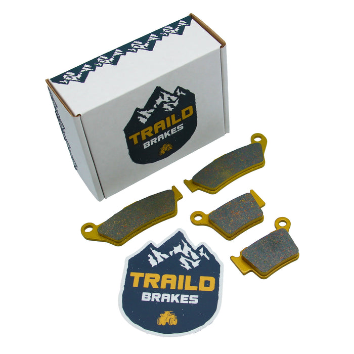 Husqvarna CR/TC/FC/TE/TX/FX/FE 125/250/350/450/510/511 2005-2026 Ceramic Brake Pad Set