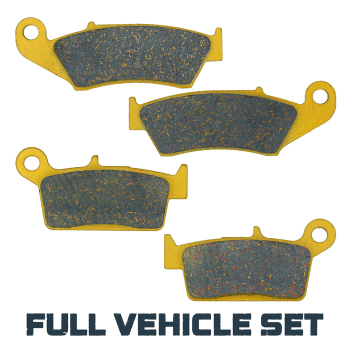 Honda CR125/CR250/CR500/CRF230 1995-2011 Ceramic Brake Pad Set