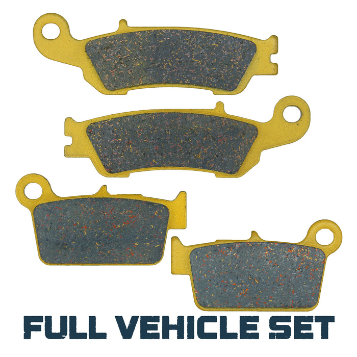 Yamaha WR250F/WR450F 2016-2021 Ceramic Brake Pad Set
