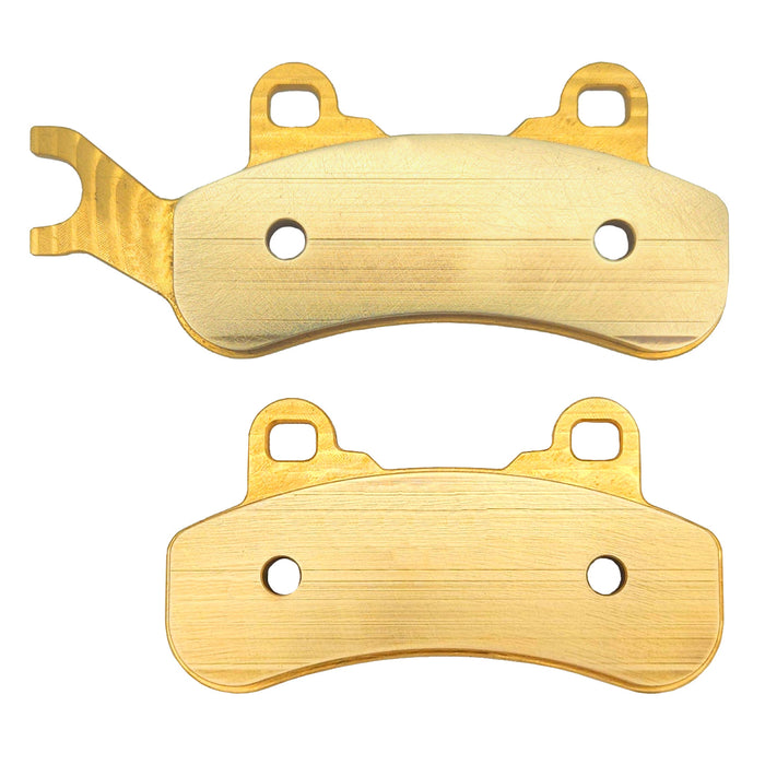 Can-Am Maverick X3/MAX/Sport/Trail 2017-2026 Front & Rear Brass Brake Pad Set