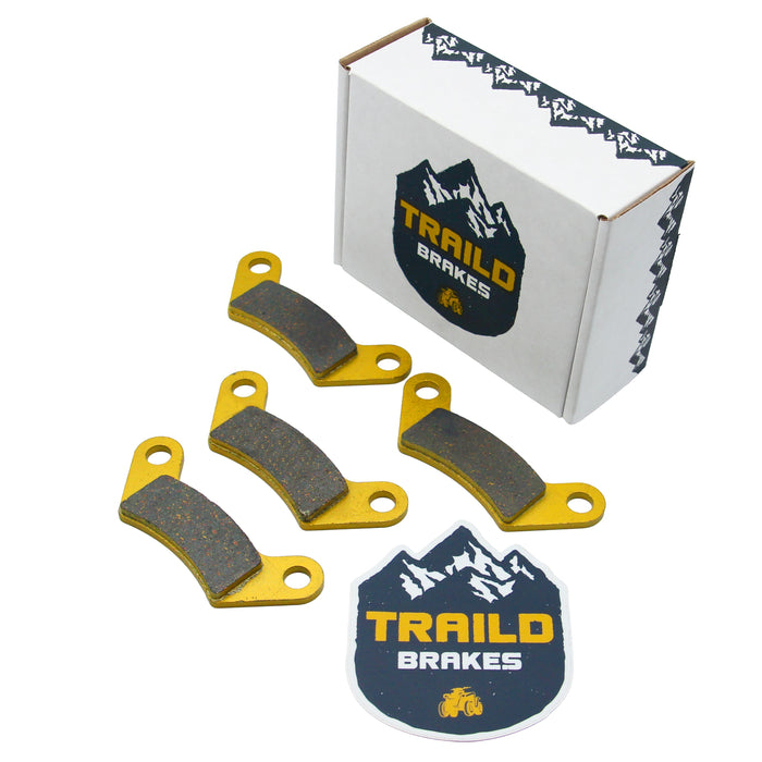 Cushman Hauler, Refesher, Shuttle, Titan XD  2009-2025 Ceramic Brake Pad Set