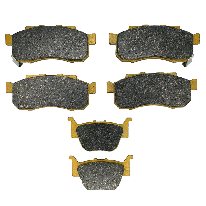 Honda Pioneer 700/520/500 2014-2026 Ceramic Brake Pad Set