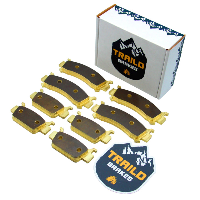 Honda Pioneer 1000/1000-5/1000-6 2016-2026 Brass Brake Pad Set