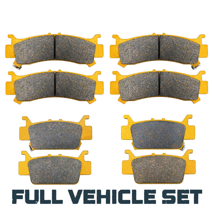 Honda Talon 1000R/1000X/1000X-4 Ceramic Brake Pad Set Front & Rear 2019-2026