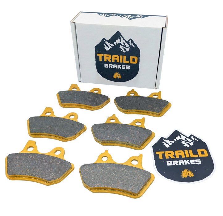 Harley-Davidson V-Rod 2002-2005 Ceramic Brake Pad Set