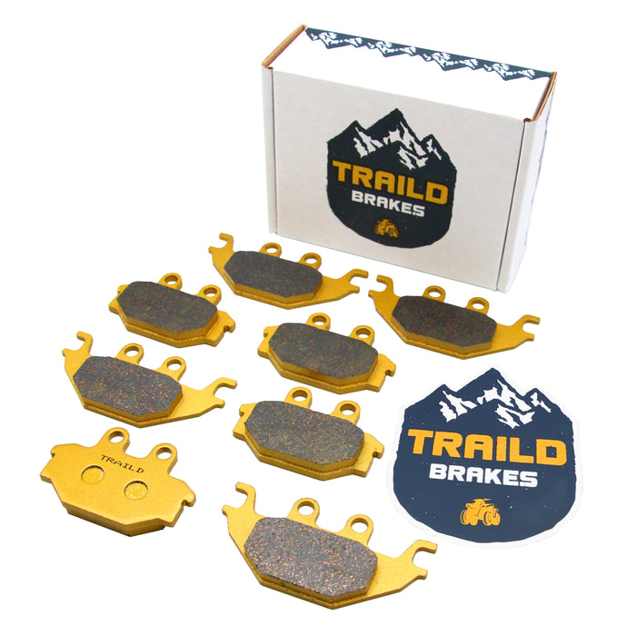 Arctic Cat Alterra 300/250 2x4 2006-2025 Ceramic Brake Pad Set